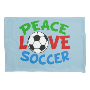 Azul do futebol do amor da paz