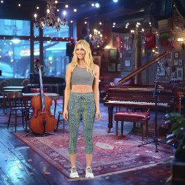 Azul e Amarelo de tendência: Personalize logotipo 