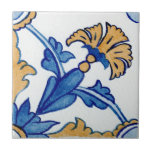 Azul e Amarelo Floral Mediterrânica<br><div class="desc">Apresentando o Azulejo cerâmico de cor azul e amarelo floral mediterrânico para uma declaração verdadeiramente notável e artística em sua cozinha! Com suas matizes arrojadas de padrão azul e amarelo em um efeito de aquarela, esses azulejos exclusivos criam um aspecto exótico, mas eterno, que certamente será um início de conversa...</div>