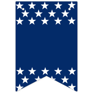 Azul e branco stars a bandeira