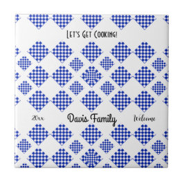 Azul e branco verificados