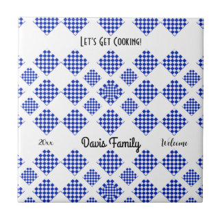 Azul e branco verificados