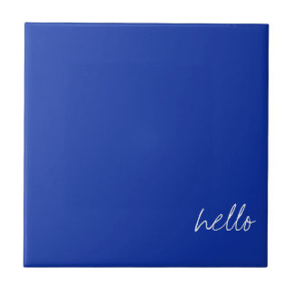 Azul egípcio personalizado