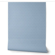 Azul Empoeirado Airy Swiss Dot
