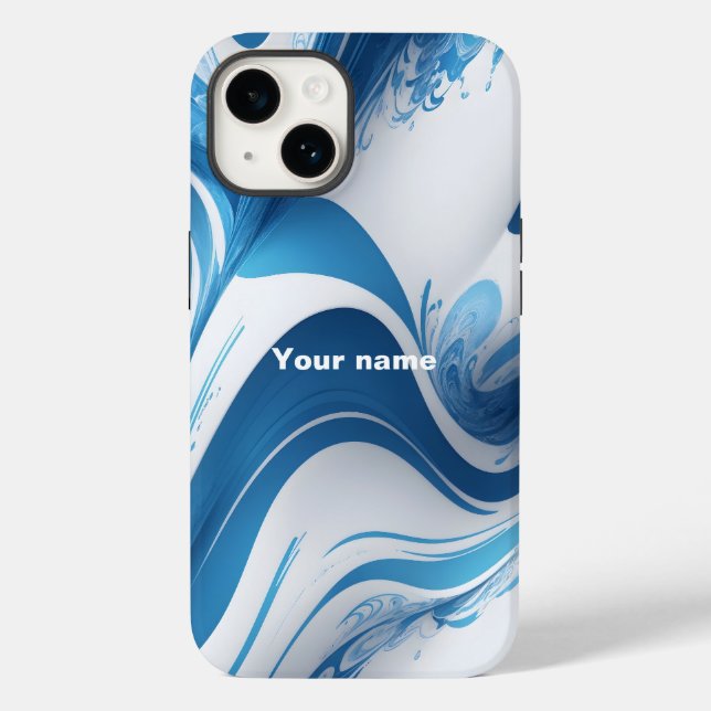 Azul Energetico para Entusiastas Esportivos (Verso)