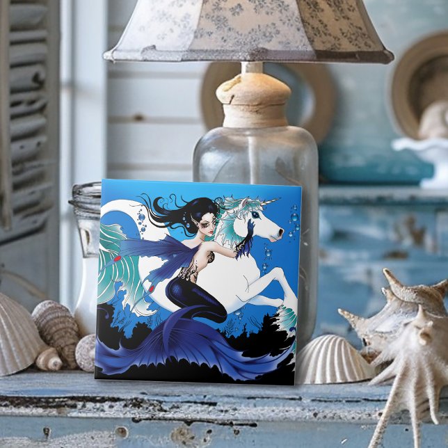 Azul Fada de Cavalo do Mermaid Sea (Criador carregado)