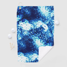 Azul flashado retido parece vidro fosco