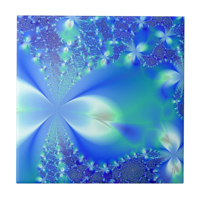 Azul floral (Frente)