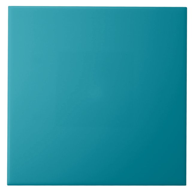 Azul Havaí - Azul Personalizado Fundo Aqua Teal (Frente)