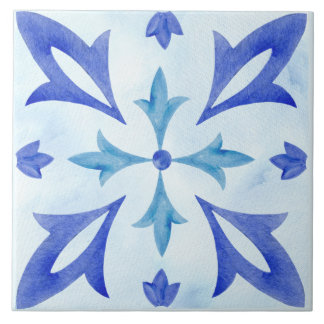 Azul Indigo Azulejo Português Lisboa Decorativo