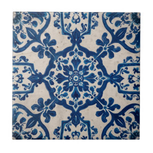Azul Indigo Azulejo Português Lisboa Talavera