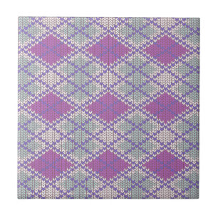 AZUL-LILÁS ARGILE KNIT AZULEJO CERÂMICO 4,25X4,25