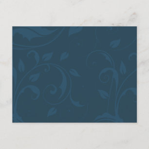 Azul Marinho Clássico - CARTÕES RSVP PERSONALIZADO