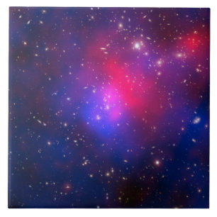 Azul Marinho com Foto Espacial Celestial Rosa Quen
