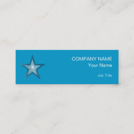 Azul-modelo de cartão de negócios azul esbranquiça