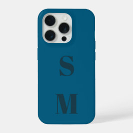 Azul moderno inicial mínimo contemporâneo