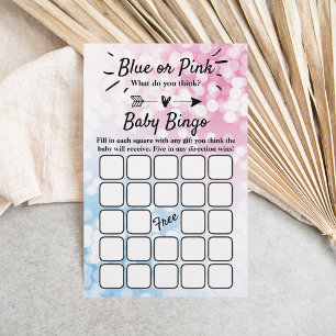 Azul Ou Rosa Moderno? Bingo do Partido da Revenda