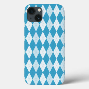 Azul Pavão Argyle Forma de Diamante Pequeno