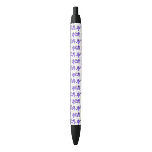 Azul Polvo Caneta e Caneta escolar Roxo