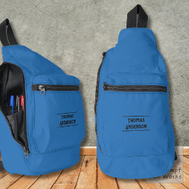 Azul puro-oceano combinado com texto preto