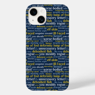 Azul Shakespeare Insulta Literatura Clássica Engra