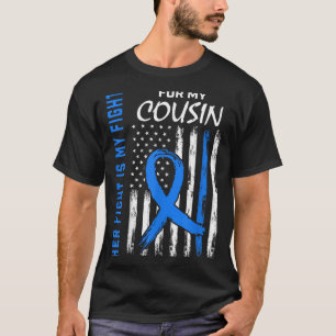 Azul, Sua Luta É Minha Camisa De Consciência Da Di