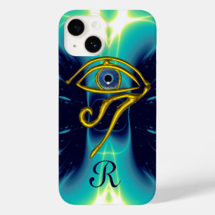 AZUL TALISMAN MONOGRAM Teal, Turquase White