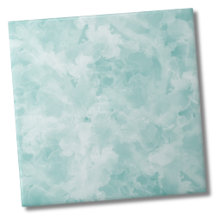 Azul-Teal Simples Marble