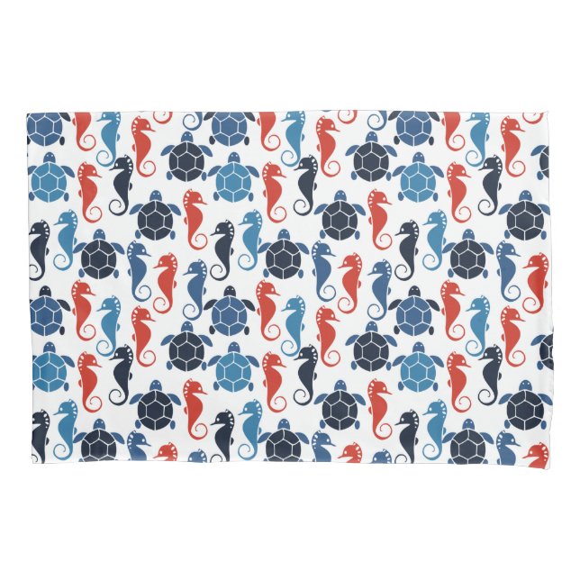 Azul-Tropical Oceano-Tartaruga Marinha (Frente)