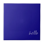 Azul ultra-samarina personalizado<br><div class="desc">Personalize o texto! Ultramarine é uma sombra de azul. O Ultramarine é uma cor azul profunda e um pigmento originalmente fabricado por moagem de lapis lazuli para um pó. O nome vem do latino ultramarino, literalmente "além do mar", porque o pigmento foi importado para a Europa de minas no Afeganistão...</div>