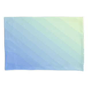 Azul Verde Amarelo Ombre