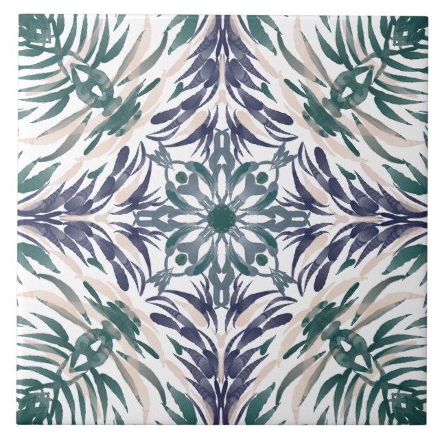 Azul Verde Mediterrâneo Português (Frente)