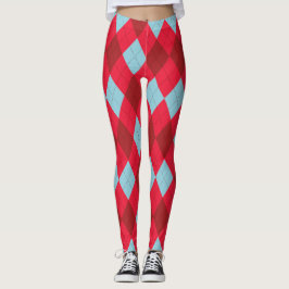 Azul Vermelho e Leggings de Natal Críticas