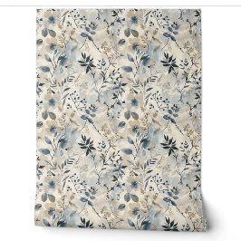 Azul Vintage Floral Neutro