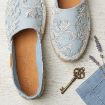 Azul Vintage Floral País Francês Toile Farmhouse