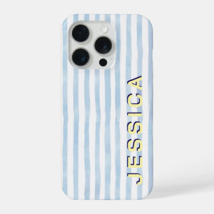 Azul Xadrez Nome Personalizado