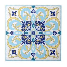 Azulejo 2 de cerâmica inspirado espanhol