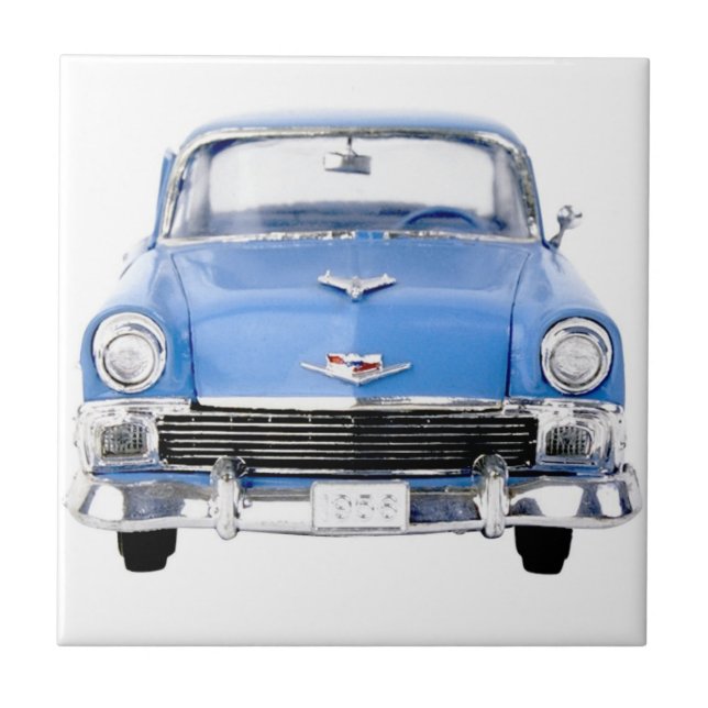 azulejo 56 Blue Chevy (Frente)