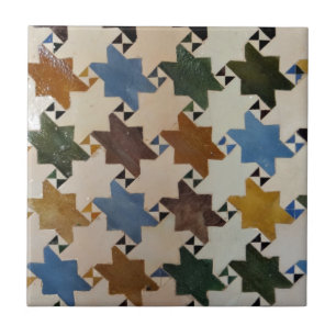 Azulejo #5 da parede de Alhambra