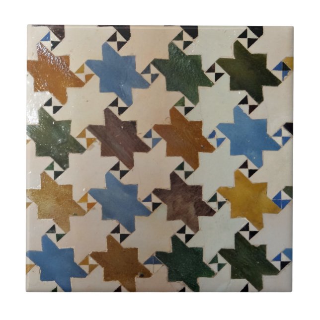 Azulejo #5 da parede de Alhambra (Frente)