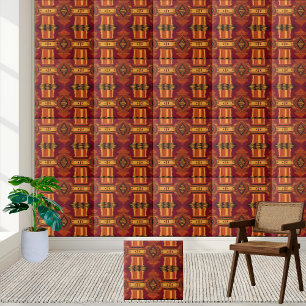 Azulejo Amarelo Amarelo Afrocêntrico