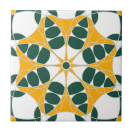 Azulejo Amarillo y Verde