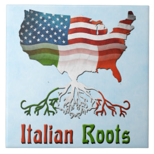 Azulejo Ancestral Italiano Americano