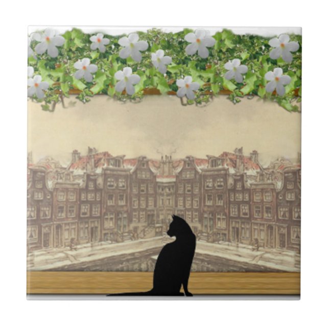 Azulejo Anton Pieck Cerâmico (Frente)