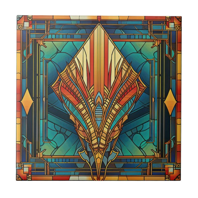 Azulejo Art Déco (Frente)