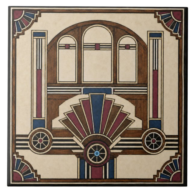 Azulejo Art Déco (Frente)