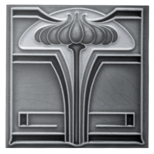 Azulejo art nouveau estilo lareira decorativa