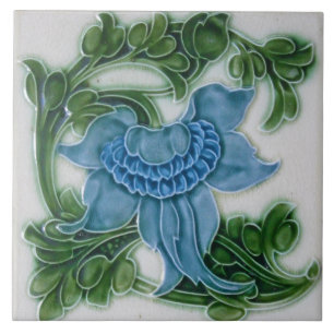 Azulejo art nouveau estilo lareira decorativa