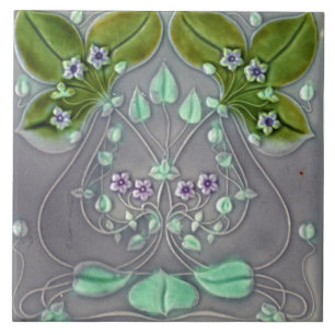 Azulejo art nouveau estilo lareira decorativa