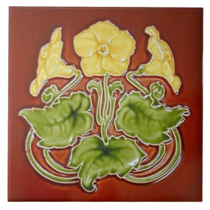 Azulejo art nouveau estilo lareira decorativa